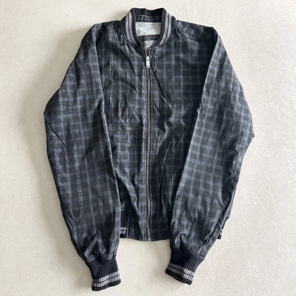 Plaid Checked Bomber Jacket ASO Neville Longbottom Harry Potter